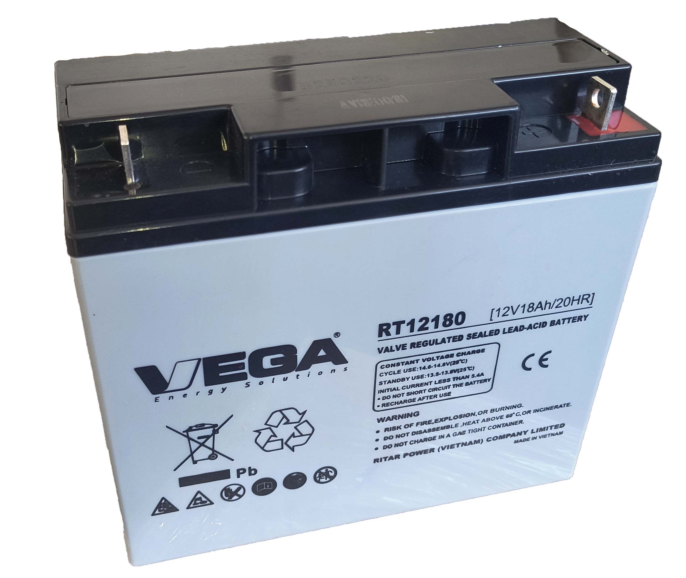 ΜΠΑΤΑΡΙΑ ΕΠΑΝΑΦΟΡΤΙΖΟΜΕΝΗ 12V-18AH-UPS 