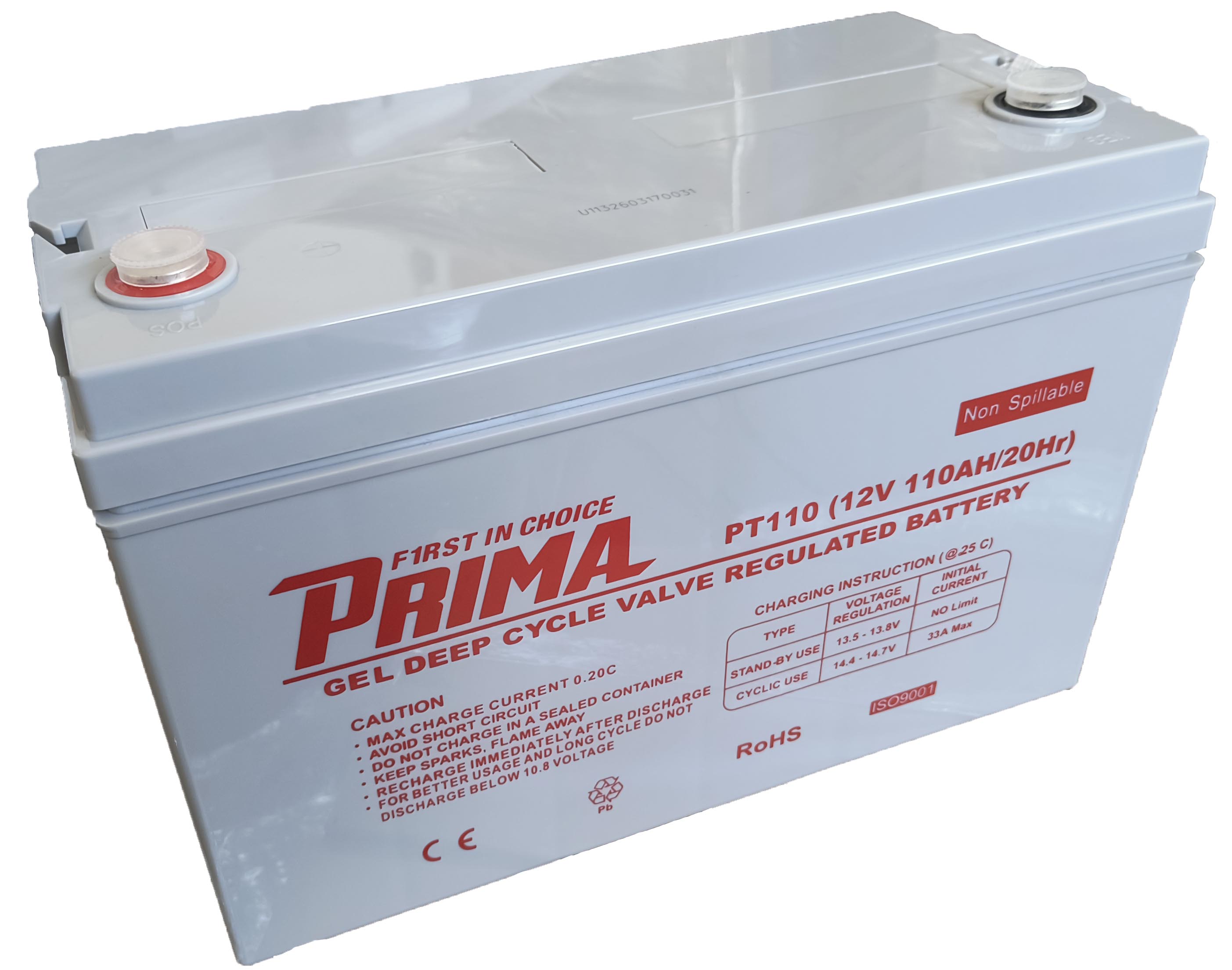 Μπαταρία 12V 110AH PRIMA 